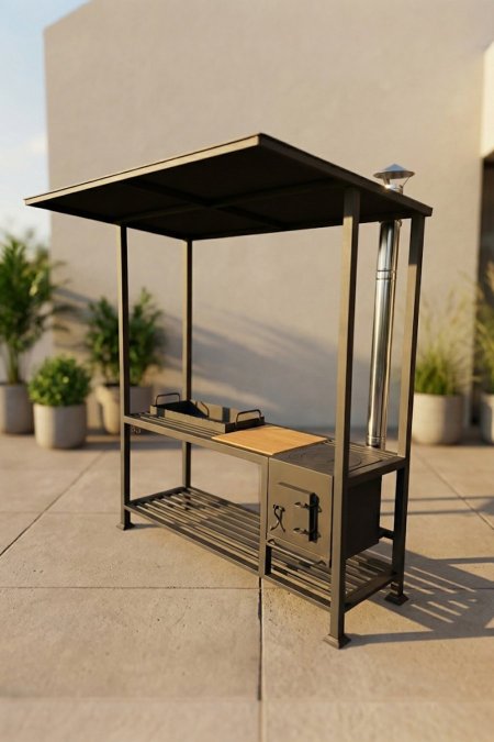 مشواة مع المظلة